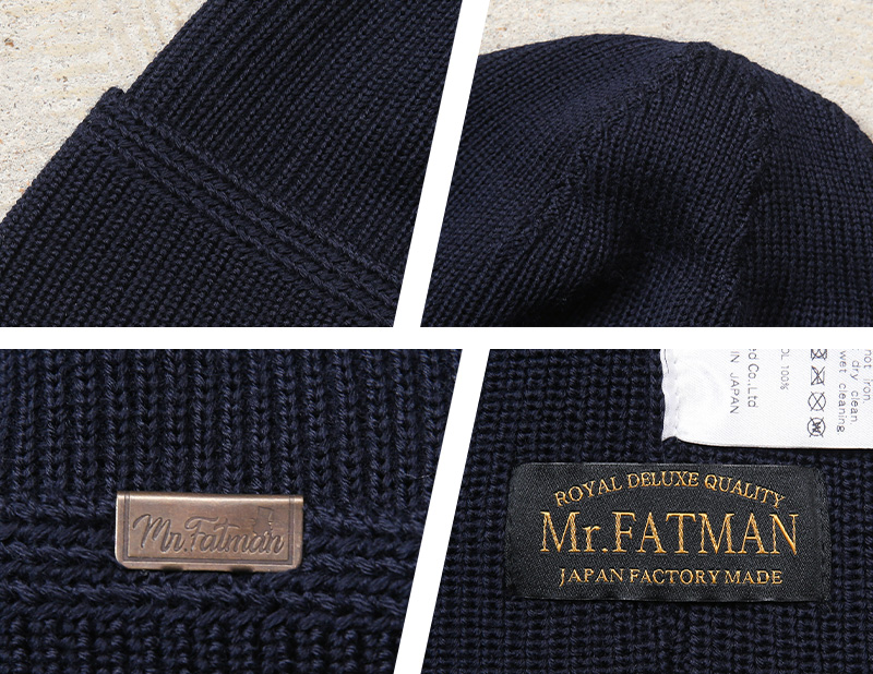 Mr.FATMAN ミスターファットマン 5253003 MILITARY WATCH CAP
