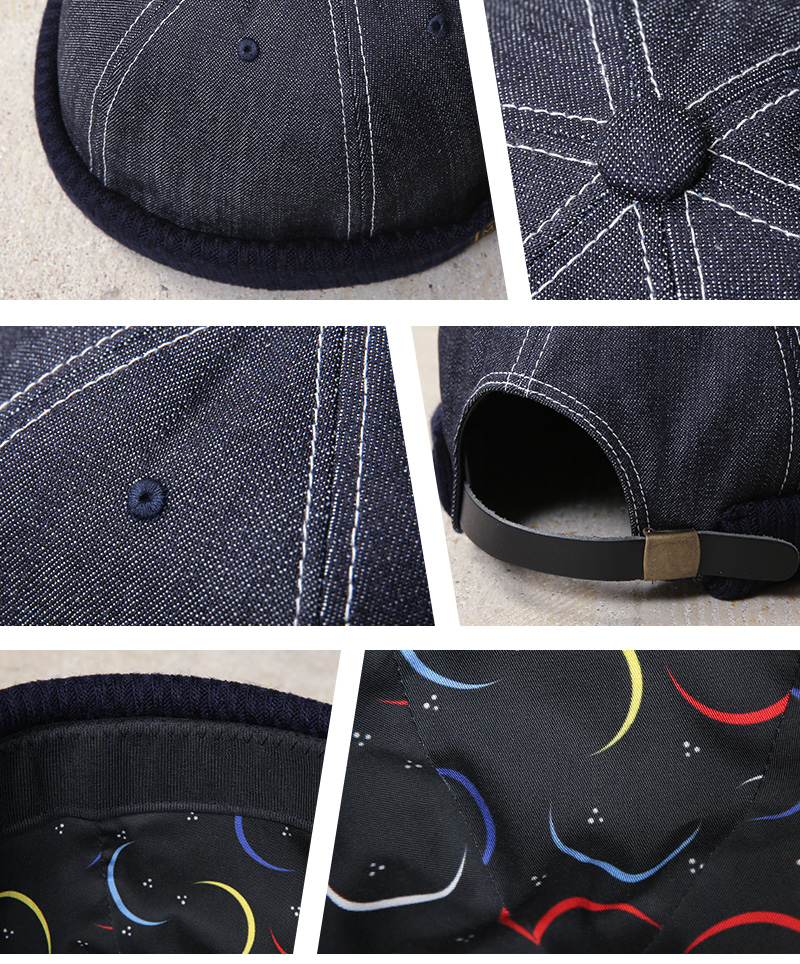 Mr.FATMAN ミスターファットマン 5254003 DENIM FISHERMAN CAP デニム