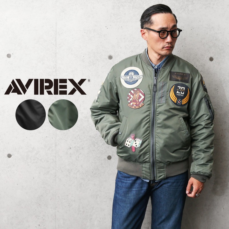 AVIREX アビレックス 6102172 MA-1フライトジャケット コマーシャル 
