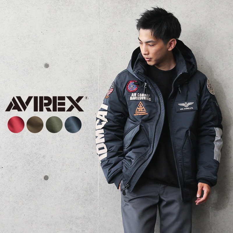 大人も着やすいシンプルファッション AVIREXジャケット - フライトジャケット - alrc.asia