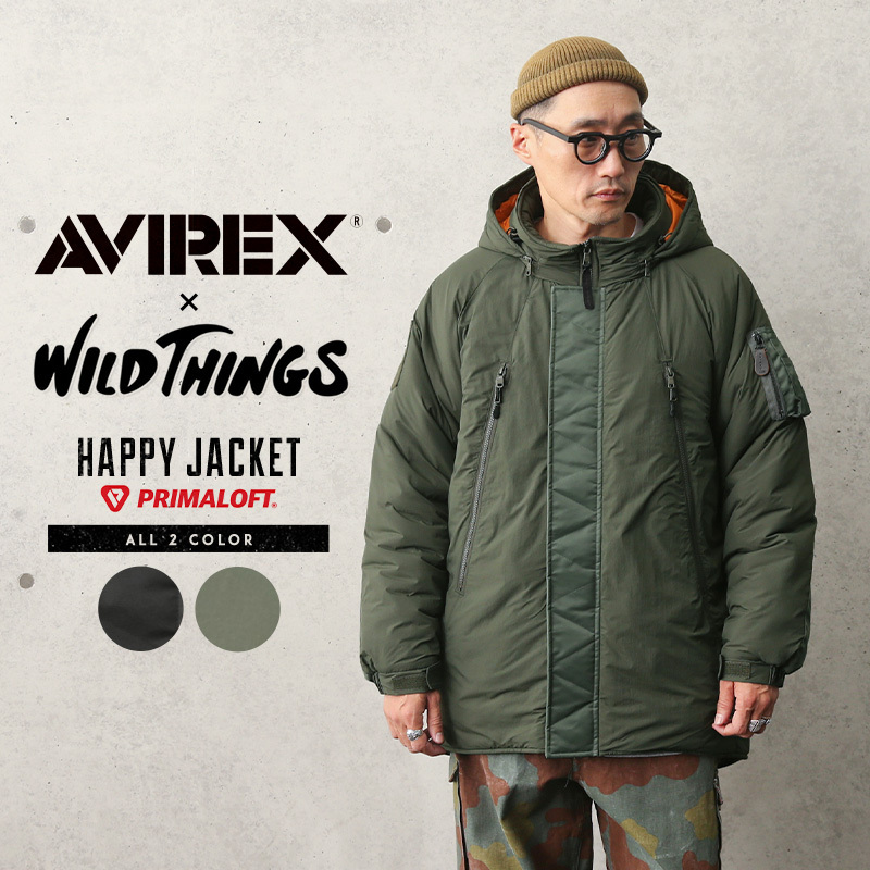 AVIREX×WILD THINGS 6112179 HAPPY JACKET ハッピージャケット 