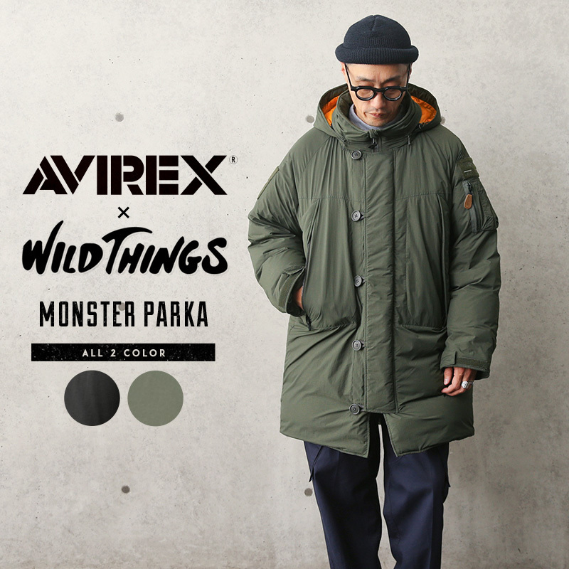 WILD THINGS MONSTER PARKA 定価41，800円-