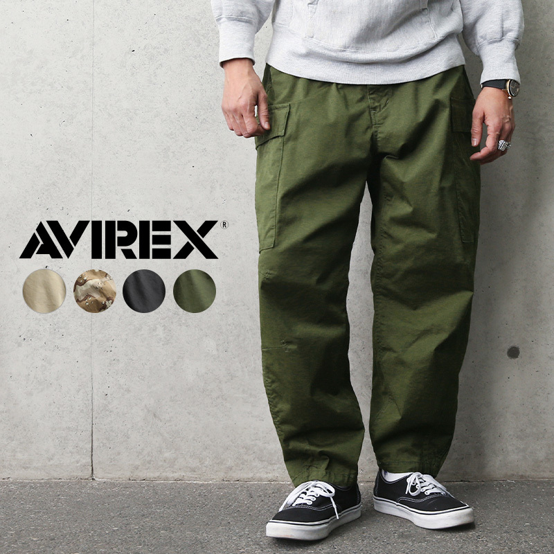 AVIREX アビレックス 6116094 シンプル M-65 パンツ メンズ カーゴ
