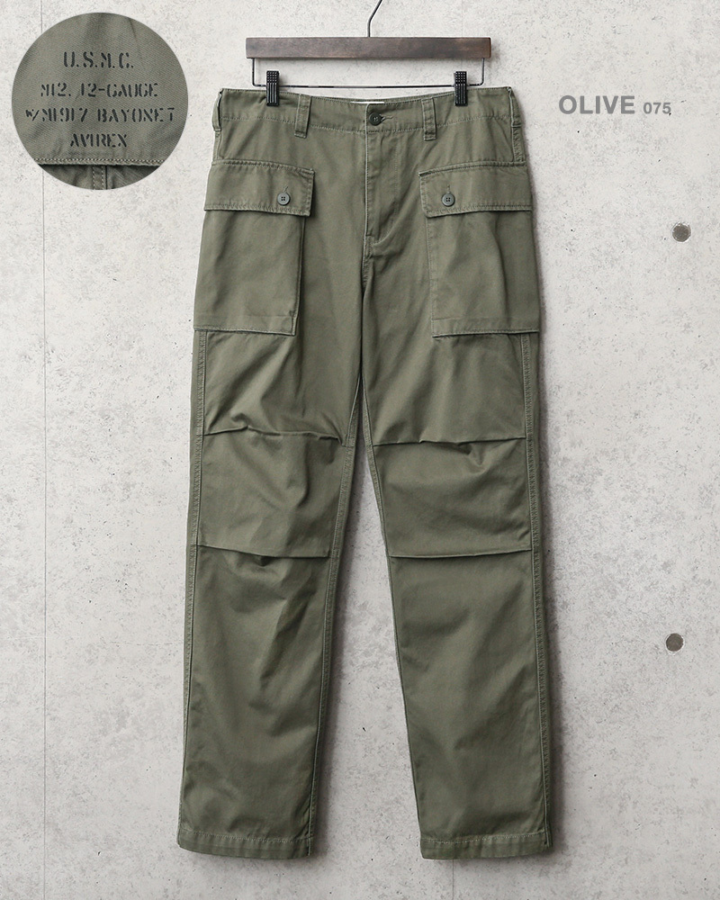 AVIREX アビレックス 6166112 AERO PANTS エアロ カーゴパンツ レギュラーフィット メンズ M-44 モンキーパンツ  カーゴパンツ【クーポン対象外】【T】