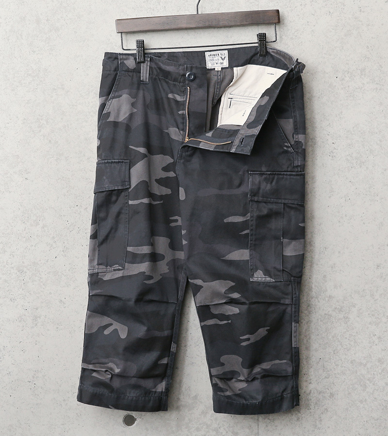 AVIREX アビレックス 6166115 FATIGUE CROPPED PANTS