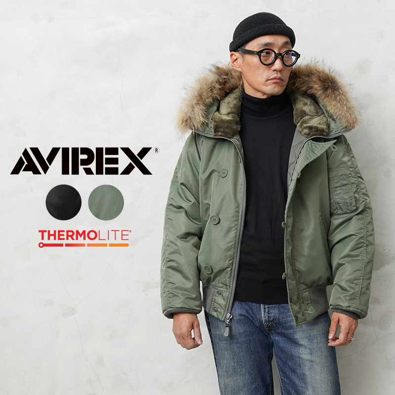 AVIREX アビレックス 7833952022 THERMOLITE N-2B フライトジャケット COMMERCIAL MODEL リアルファー  ブランド【7834952043】【クーポン対象外】【T】 : avirex-7833952022 : ミリタリーショップWAIPER - 通販 -  Yahoo!ショッピング