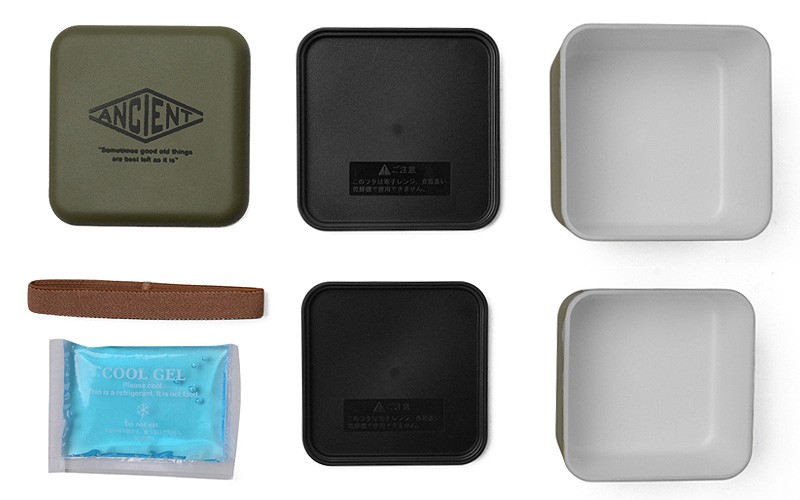 ランチボックス　ジャンク ANCIENT エインシャント 44-78720-5 SQUARE NEST LUNCH 01