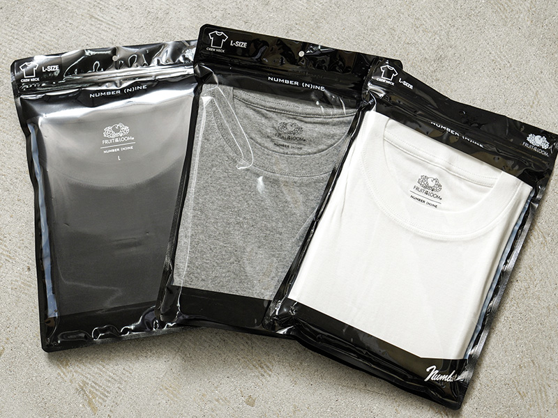 FRUIT OF THE LOOM フルーツオブザルーム×NUMBER (N)INE