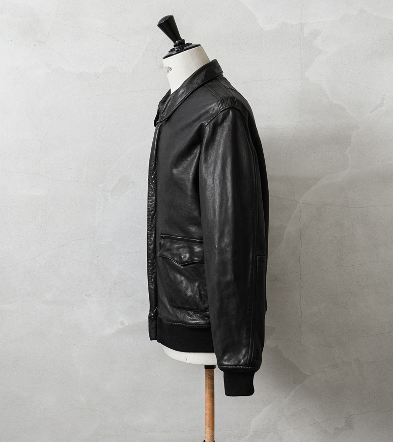 HOUSTON（ヒューストン） 8244 A-2 SHEEP LEATHER JACKET シープスキン