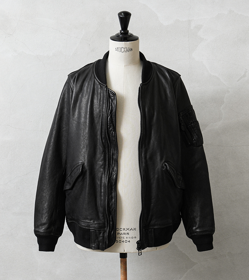 HOUSTON（ヒューストン） 8245 L-2 SHEEP LEATHER JACKET シープスキン