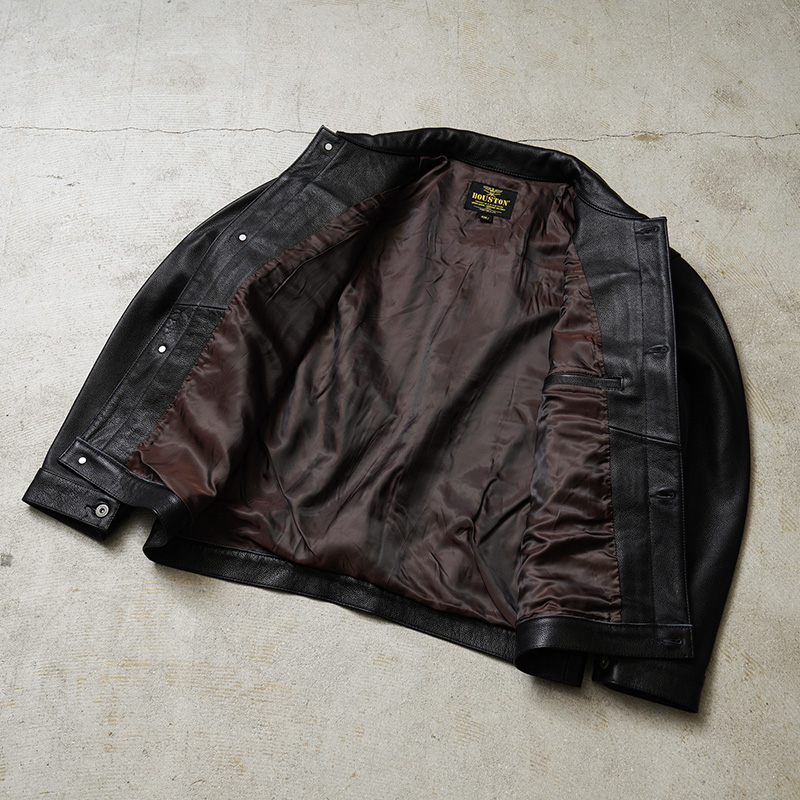 HOUSTON（ヒューストン） 8256 COW LEATHER WW II TRUCKER JACKET