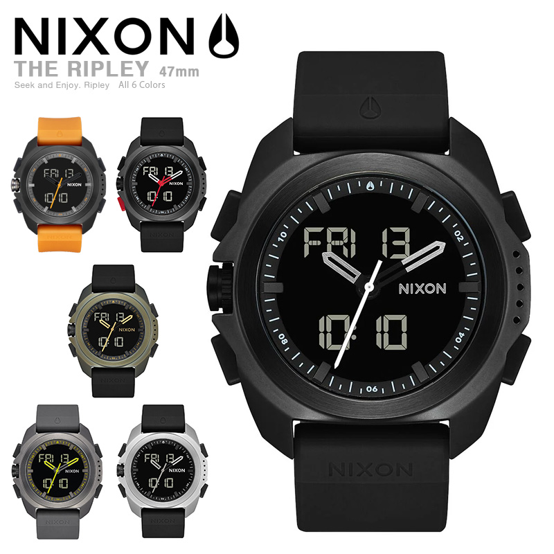 【国内正規販売】NIXON ニクソン A1267 Ripley リストウォッチ（腕時計）【Sx】【T】