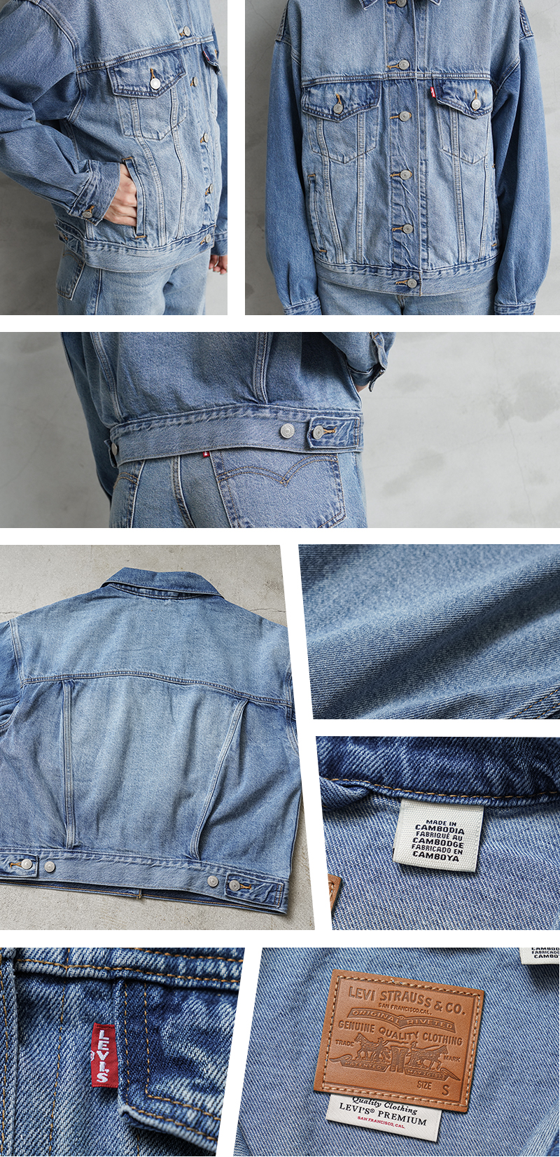 Levi's（リーバイス） Levi's A1743-0004 PREMIUM 90S トラッカー