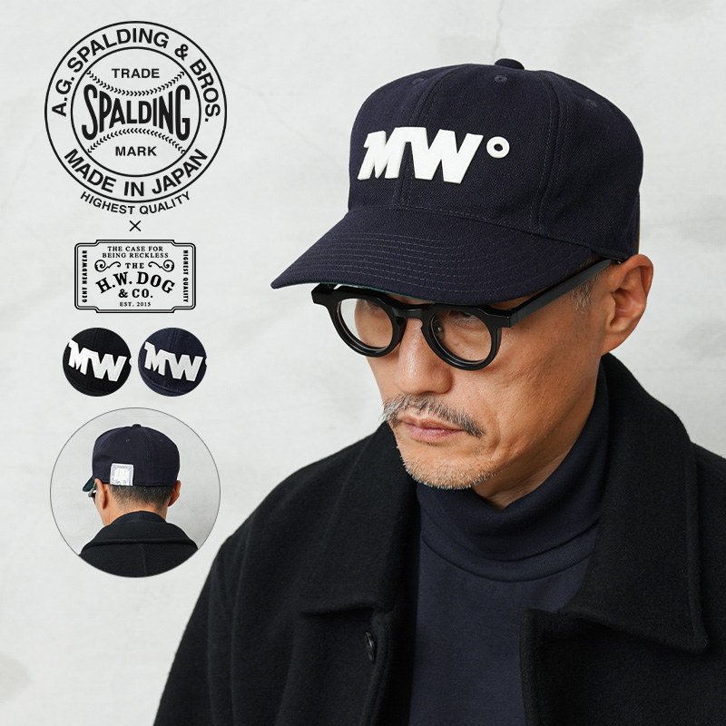 A.G.SPALDING＆BROS/THE H.W.DOG&CO./コラボCAP ags-253015-1.jpg