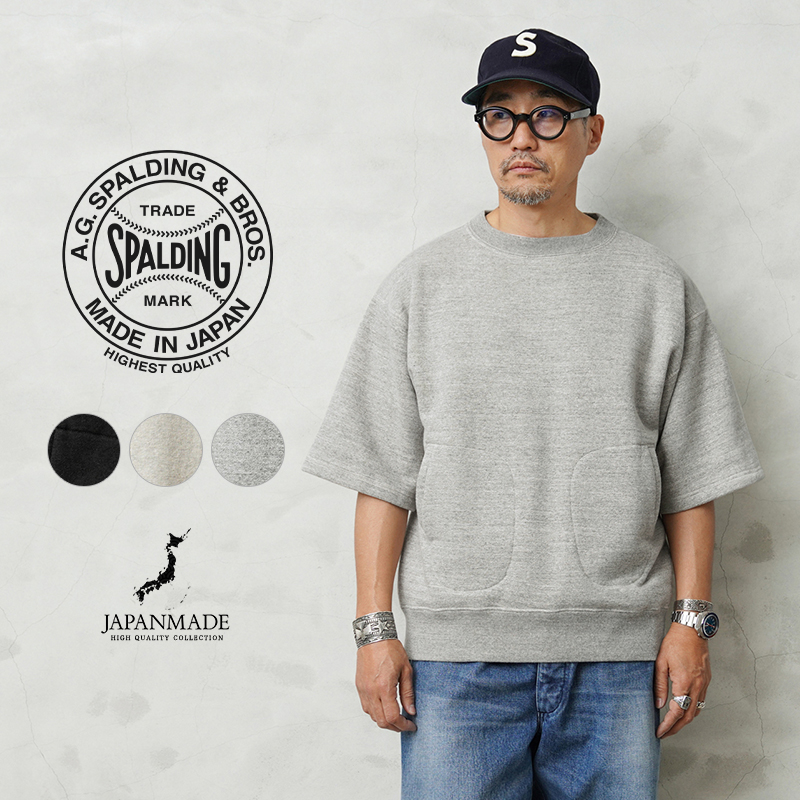 ag spalding & bros スウェットシャツ グレー A.G.SPALDING & BROS. A.G.SPALDING&BROS エージー