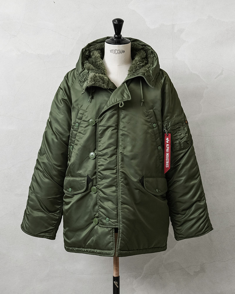 美品 ALPHA INDUSTRIES N-3B フライトジャケット ミリタリー Alpha Industries（アルファ・インダストリーズ） セール ALPHA