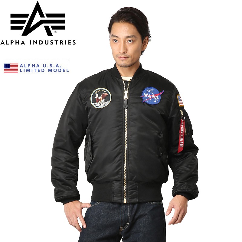 セール42％OFF！ALPHA USA アルファ NASA APOLLO MA-1