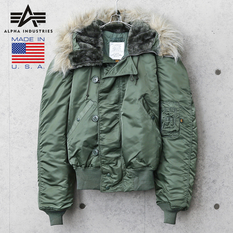 90's ALPHA INDUSTRIES アルファインダストリーズ N-2B-