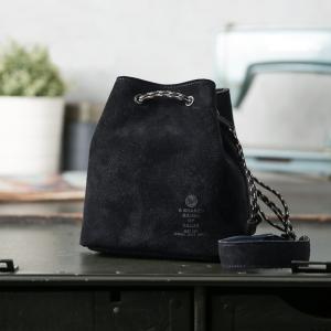 AS2OV アッソブ 091757 WATER PROOF SUEDE MINI DRAW STRI...