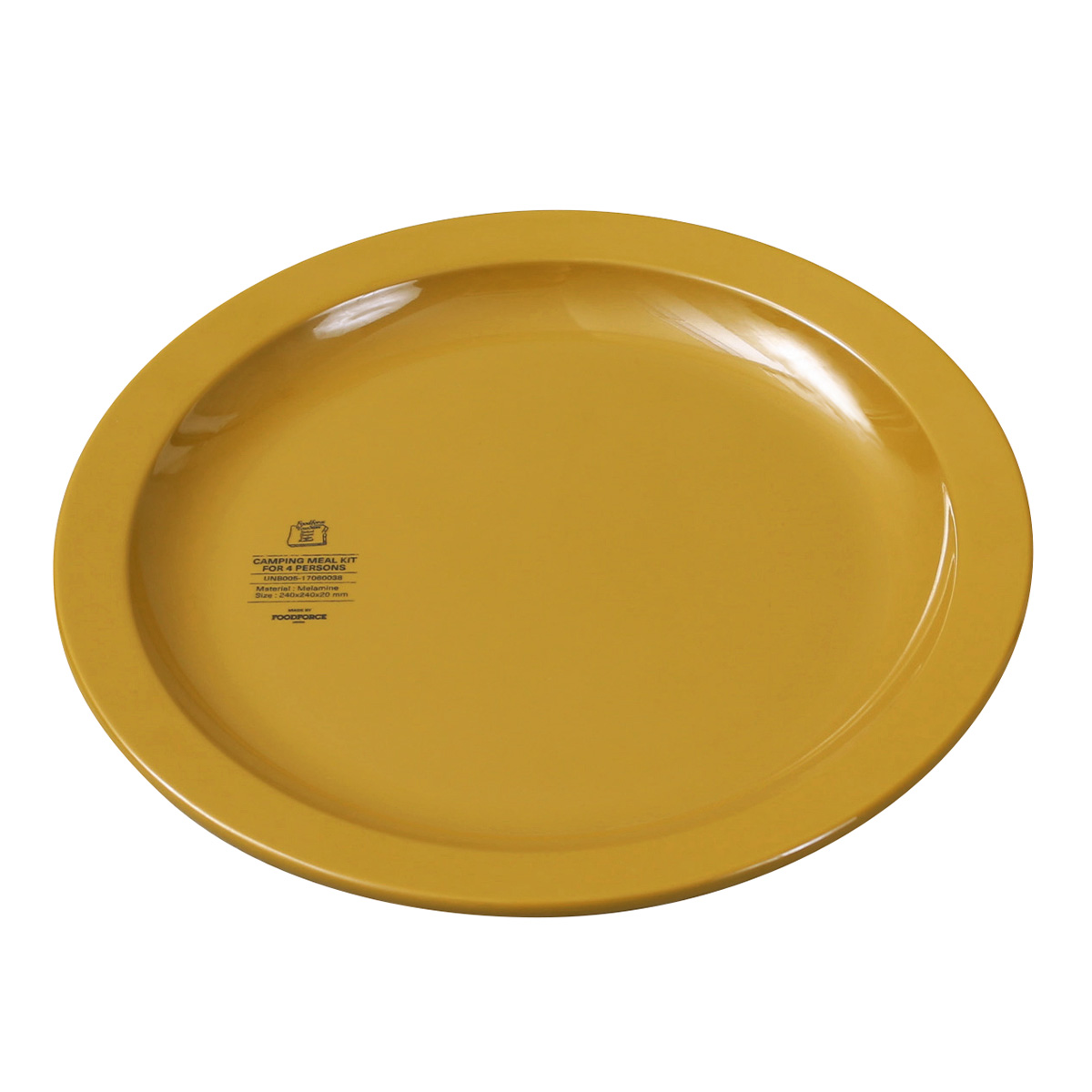 AS2OV 170600381 FOOD FORCE CAMPING MEAL PLATES プレー...