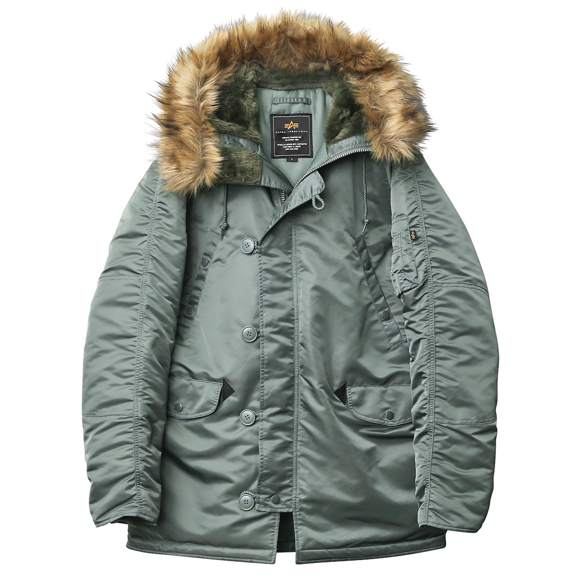 Alpha アルファ N 3bフライトジャケット Japan Fit 094 メンズ N3b ミリタリージャケット コート アウター ジャンバー ブランド T Alpha Tight N 3b Blk ミリタリーショップwaiper 通販 Yahoo ショッピング