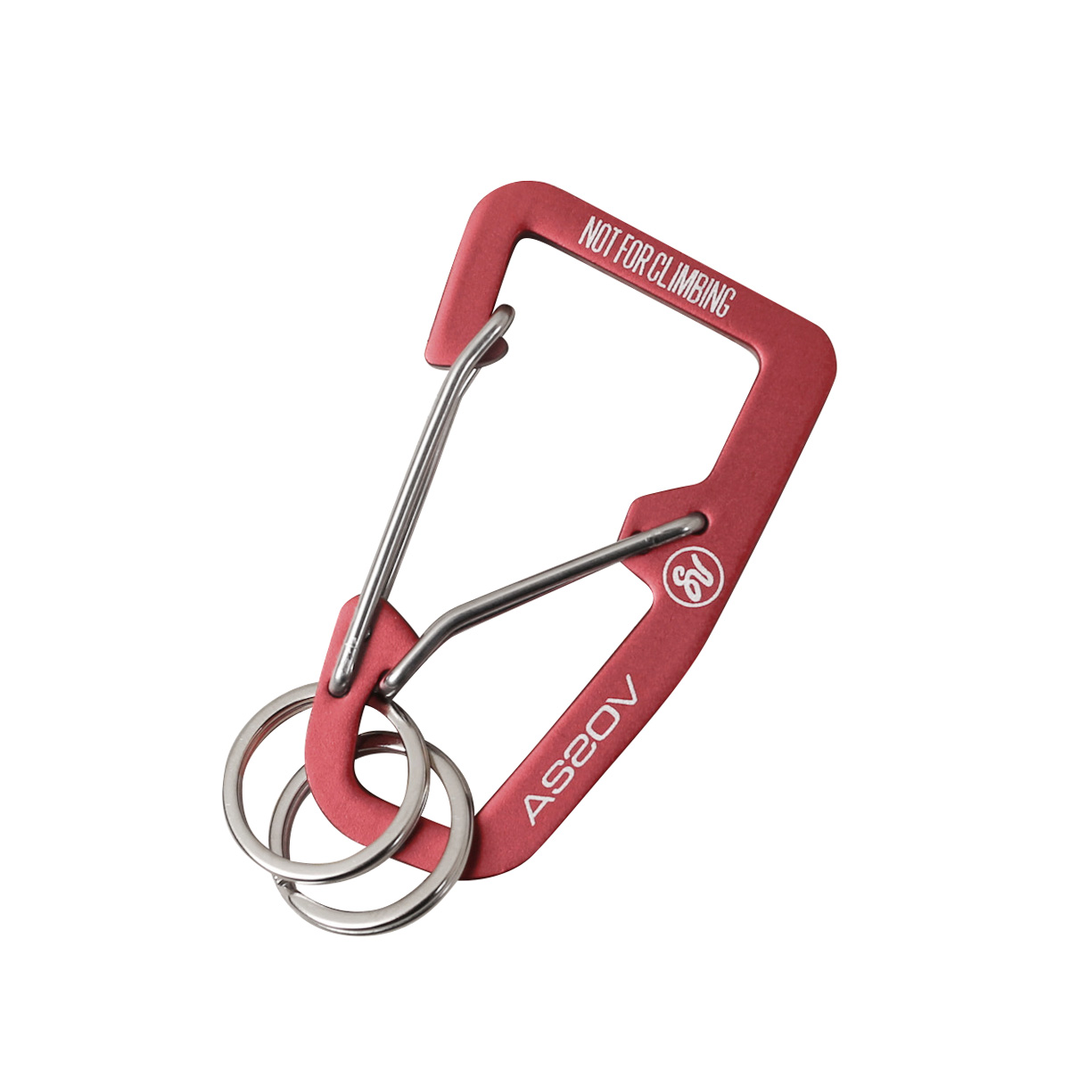 AS2OV アッソブ 201700 DOUBLE CARABINER ダブルカラビナ アウトドアグッズ キャンプ用品 登山 キーホルダー おしゃれ【クーポン対象外】【T】｜waiper｜03