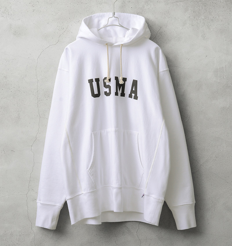 HOUSTON U.S.コットン USMA パーカー　ヒューストン　染み込み HOUSTON（ヒューストン） 22323 U.S.コットン USMA プリント