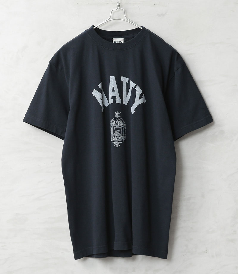 HOUSTON（ヒューストン） 22421 U.S. NAVY PRINT S/S Tシャツ 