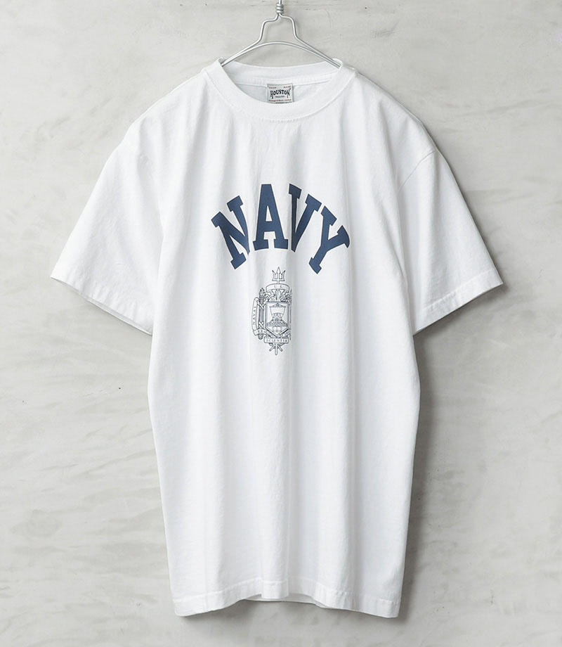 HOUSTON（ヒューストン） 22421 U.S. NAVY PRINT S/S Tシャツ 