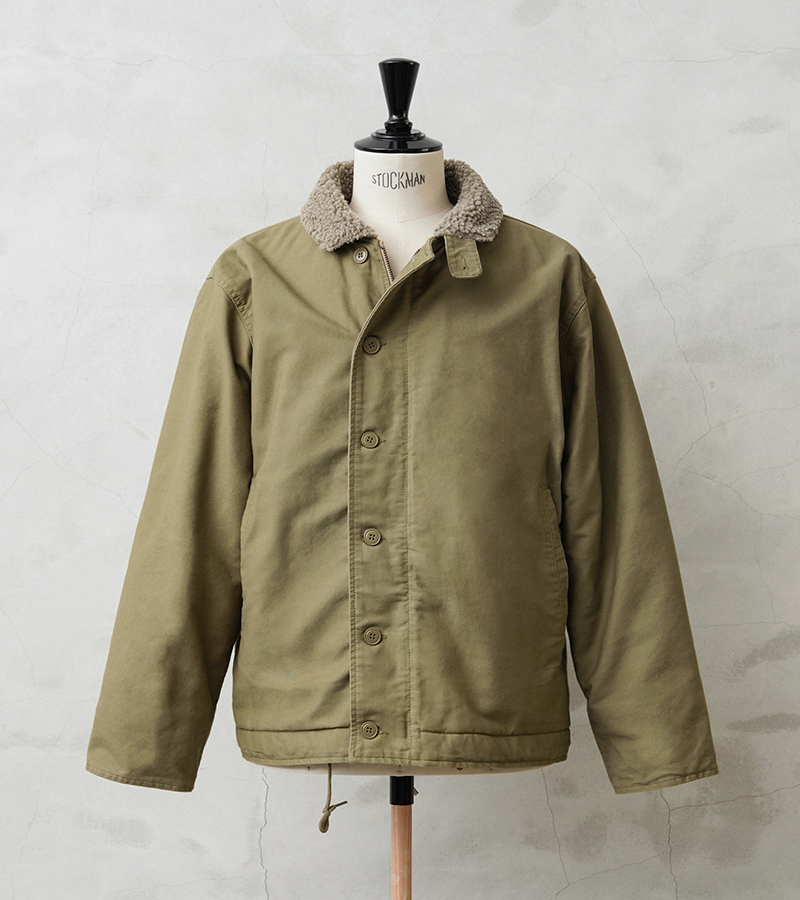 WAIPER.inc ワイパーインク 米海軍 U.S.NAVY N-1 デッキジャケット SOLID...