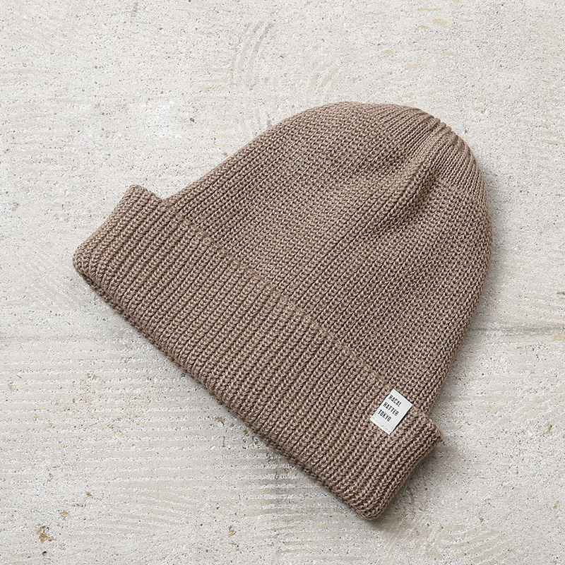 RACAL（ラカル） RL-24-1330 2WAY BASIC KNIT BEANIE 2ウェイ