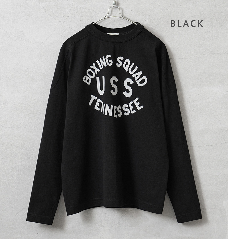 A.G.SPALDING&BROS エージースポルディング&ブロス SPL-AGS-243007 ARCHIVE L/S ロゴグラフィック フットボール Tシャツ 日本製【クーポン対象外】【T】