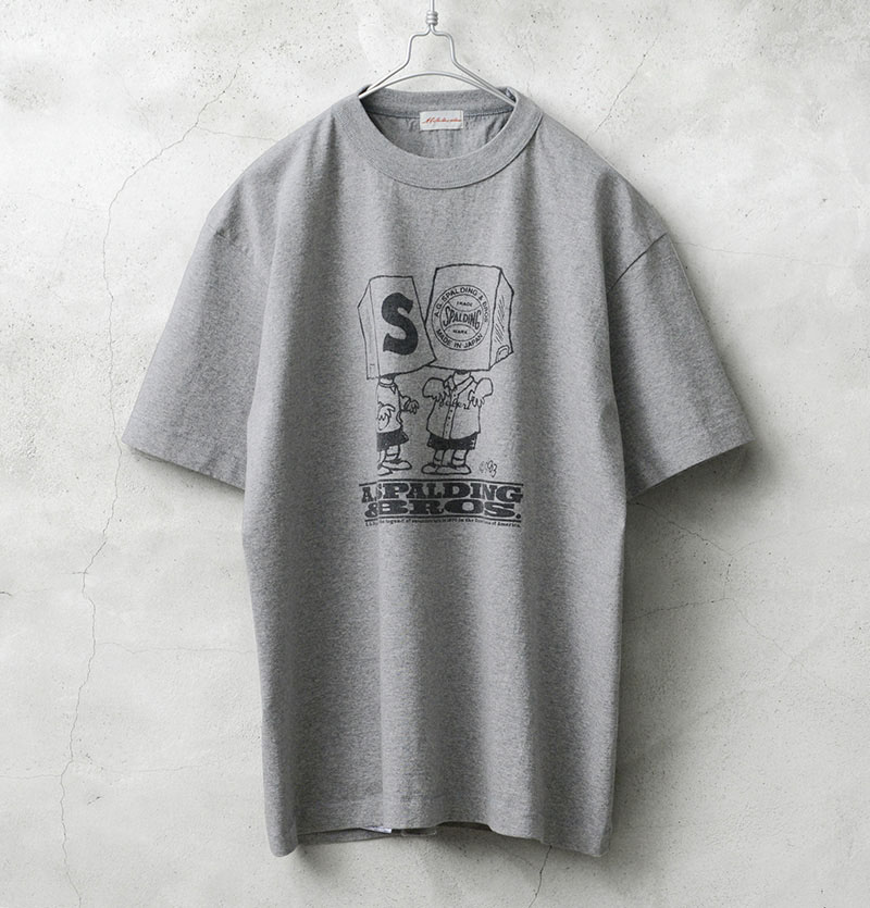 A.G.SPALDING&BROS エージースポルディング&ブロス SPL-AGS-251013 SKETCHBOOK3 S/S プリントTシャツ 日本製【クーポン対象外】【T】の画像