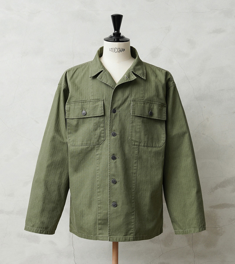 ワイパーインク、Mー４７　HBT COMBATACkET　サイズM WAIPER.inc ワイパーインク 米軍 1940's U.S.ARMY M-47 HBT