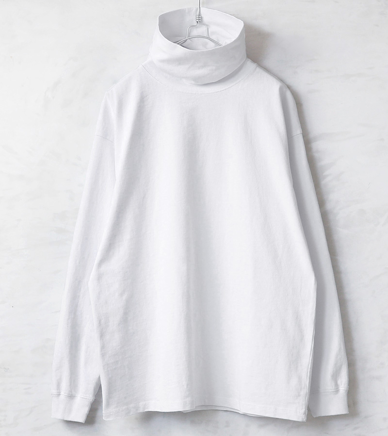 新品/SUNDAY/タートルネックポケットロンT/LUXE Goodwear グッドウェア 2W7-63205 USAコットン タートルネック