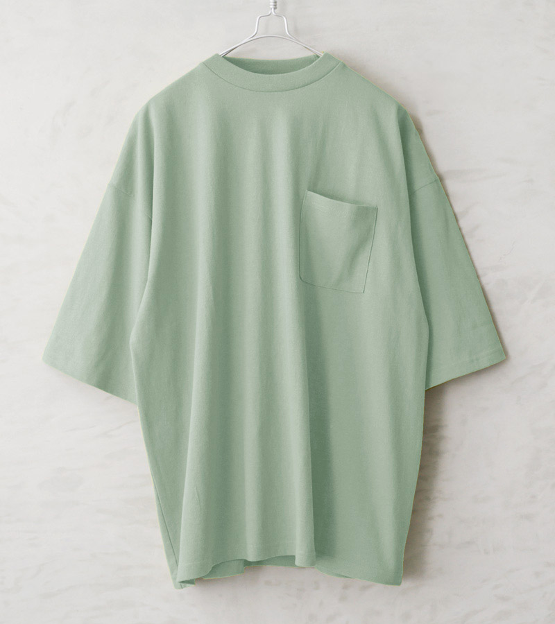 Goodwear グッドウェア 2W7-2501 USAコットン S/S 四角ポケット Tシャツ SUPER BIG メンズ ビッグシルエット オーバーサイズ 半袖 無地 アメカジ【T】｜waiper｜09