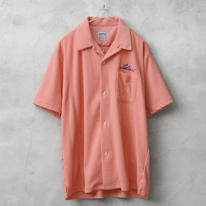 HOUSTON（ヒューストン） 41230 PILE BOWLING SHIRT（VIETNAM）パイル