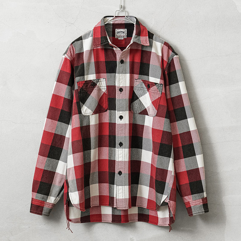 HOUSTON（ヒューストン） 41253VW VINTAGE CHECK VIYELLA SHIRT