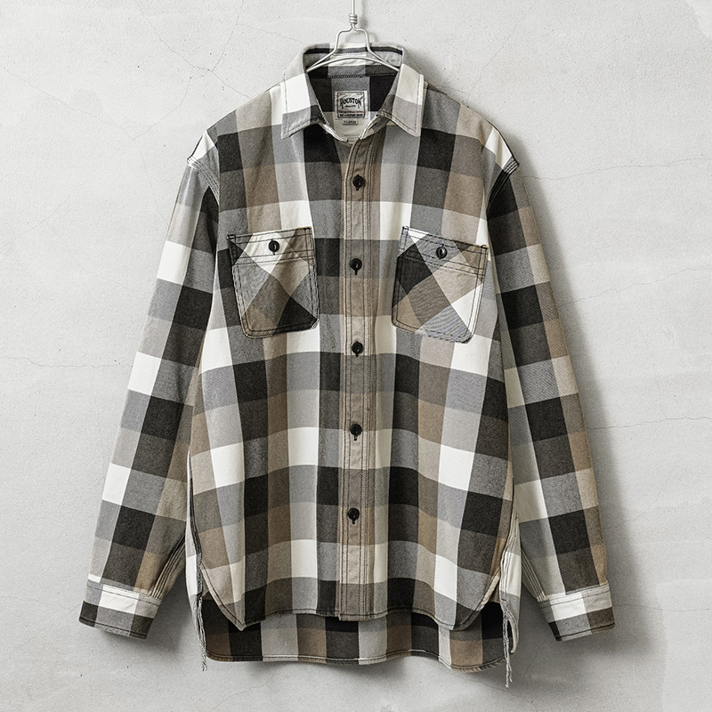 HOUSTON（ヒューストン） 41253VW VINTAGE CHECK VIYELLA SHIRT