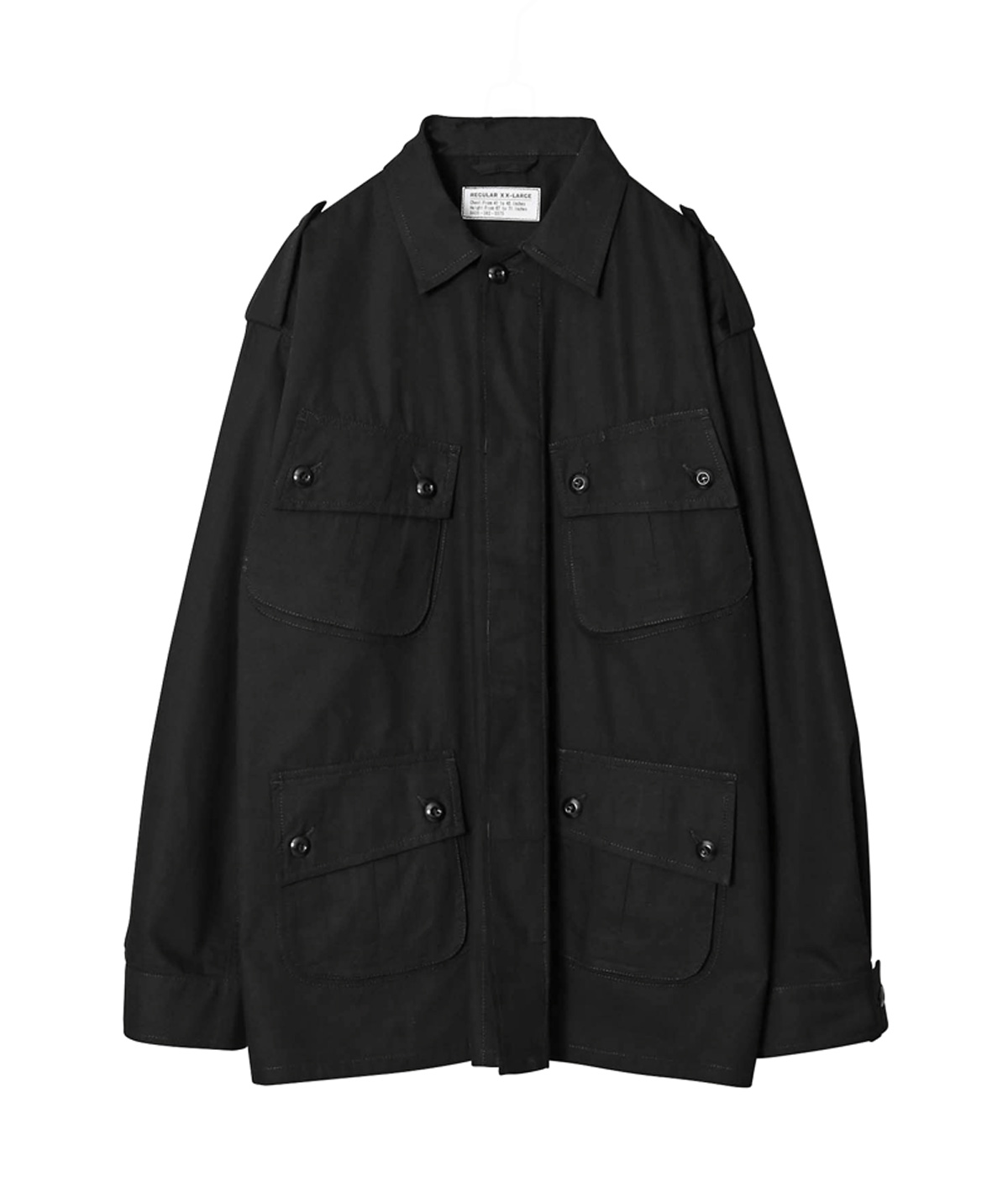 HOUSTON ヒューストン 51260 POPLIN JUNGLE FATIGUE ジャケット 1st MODEL ジャングルファティーグ ミリタリー アウター シャツ ポプリン ブランド【T】｜waiper｜02