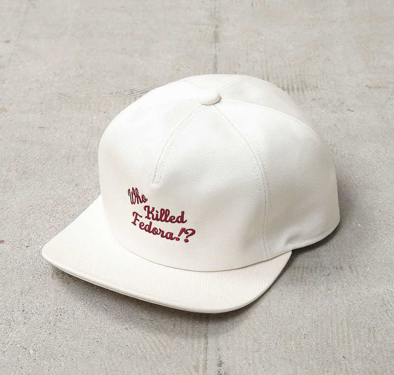 Mr.FATMAN ミスターファットマン 5262004 EMBROIDERY FLIP CAP エン