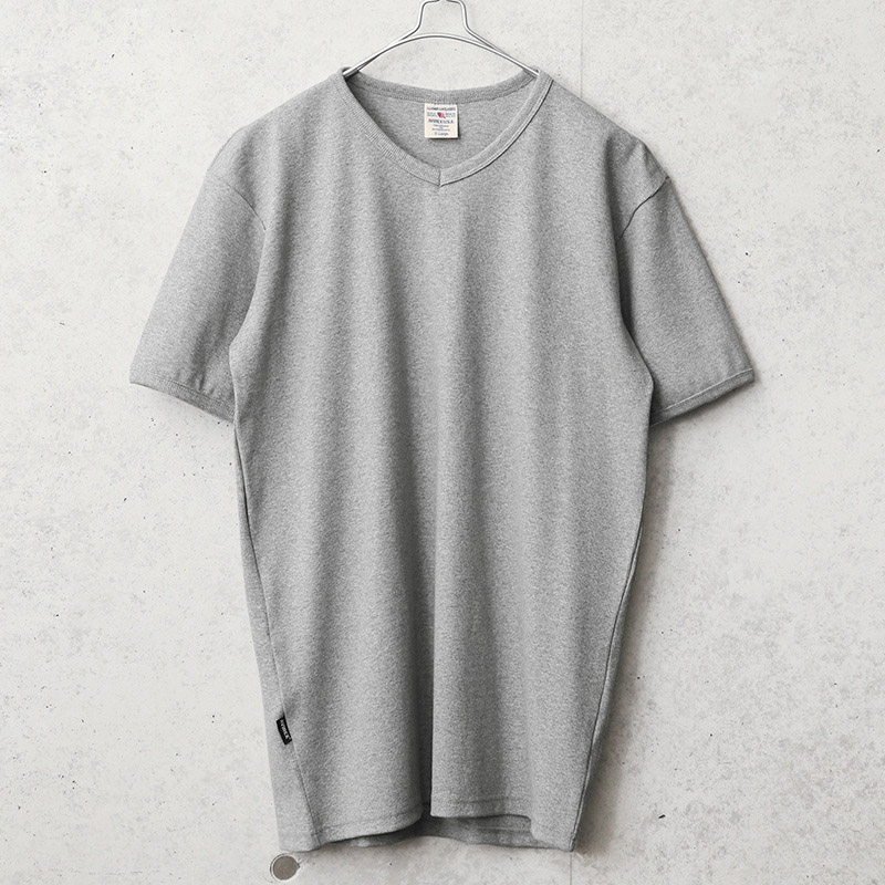 メンズ半袖Tシャツ、カットソー（襟首タイプ：Vネック）｜Tシャツ 