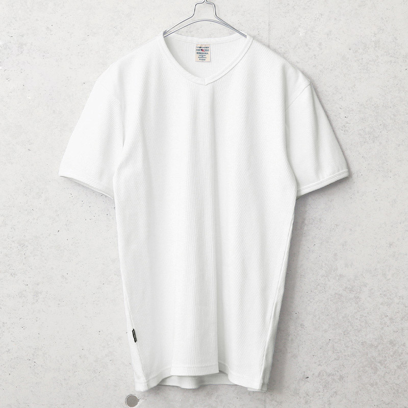 メンズ半袖Tシャツ、カットソー（襟首タイプ：Vネック）｜Tシャツ 
