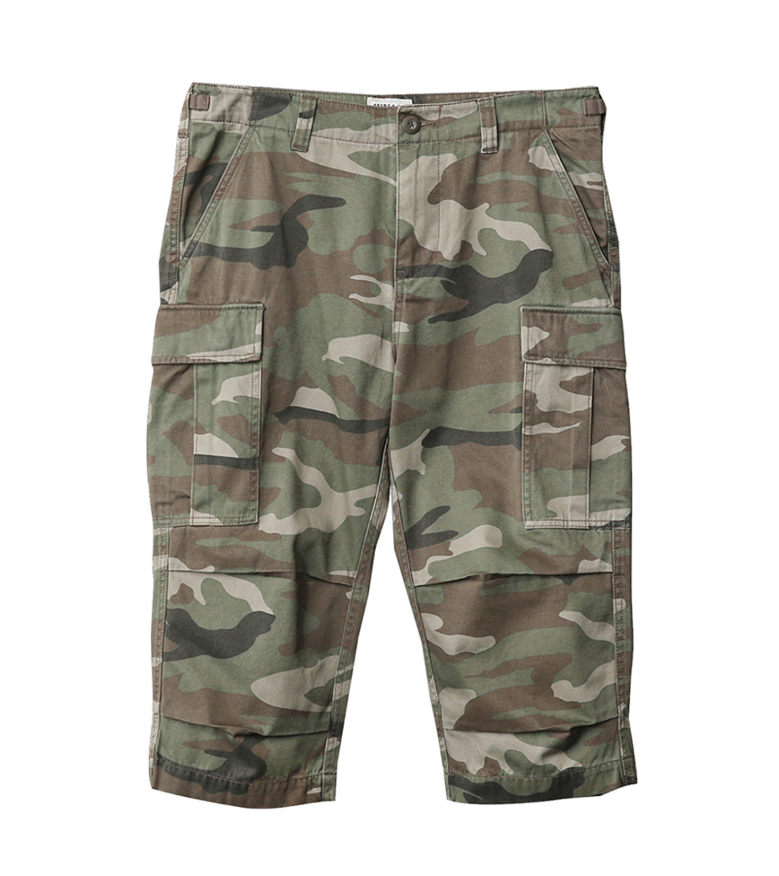 AVIREX アビレックス 6166115 FATIGUE CROPPED PANTS ファティーグ クロップドパンツ CAMOUFLAGE 七分丈  カーゴパンツ【クーポン対象外】【T】