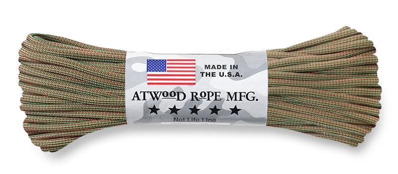 ATWOOD ROPE MFG. アトウッド・ロープ 7Strand 550Lbs パラコード 100フィート COLOR CHANGING  PATTERNS MADE IN USA ロープ アウトドア テント 頑丈 丈夫【T】  :atwoodrope-550-100ft-ccp:ミリタリーショップWAIPER - 通販 - Yahoo!ショッピング