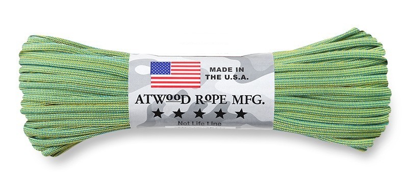 ATWOOD ROPE MFG. アトウッド・ロープ 7Strand 550Lbs パラコード 100フィート COLOR CHANGING  PATTERNS MADE IN USA ロープ アウトドア テント 頑丈 丈夫【T】 :atwoodrope-550-100ft-ccp:ミリタリーショップWAIPER  - 通販 - Yahoo!ショッピング