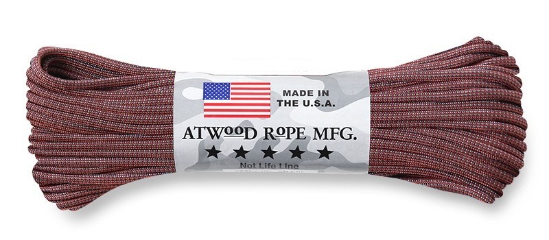 ATWOOD ROPE MFG. アトウッド・ロープ 7Strand 550Lbs パラコード 100フィート COLOR CHANGING  PATTERNS MADE IN USA ロープ アウトドア テント 頑丈 丈夫【T】 :atwoodrope-550-100ft-ccp:ミリタリーショップWAIPER  - 通販 - Yahoo!ショッピング