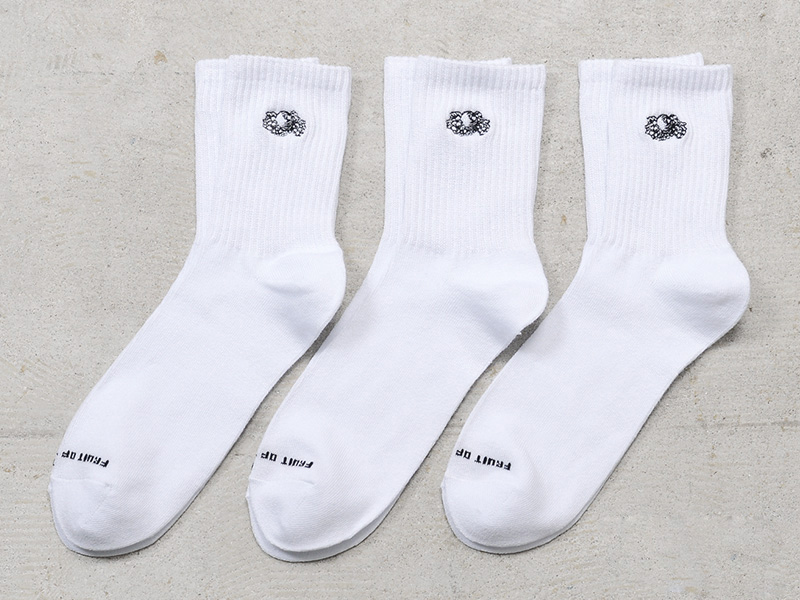 FRUIT OF THE LOOM（フルーツオブザルーム） Q.FTL 接触冷感 刺繍