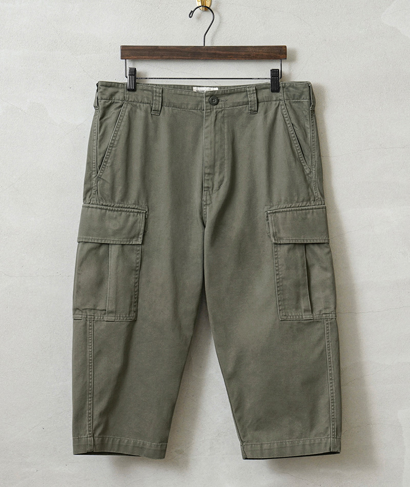 AVIREX アビレックス 6126130 FATIGUE CROPPED PANTS ファティーグ クロップドパンツ 七分丈 カーゴパンツ  ブランド【7832914002】【クーポン対象外】【T】