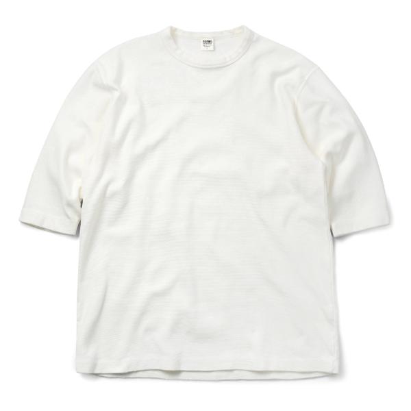 BARNS バーンズ BR-8315 ヘビースパンフライス 6.5分袖Tシャツ 日本製 メンズ カッ...